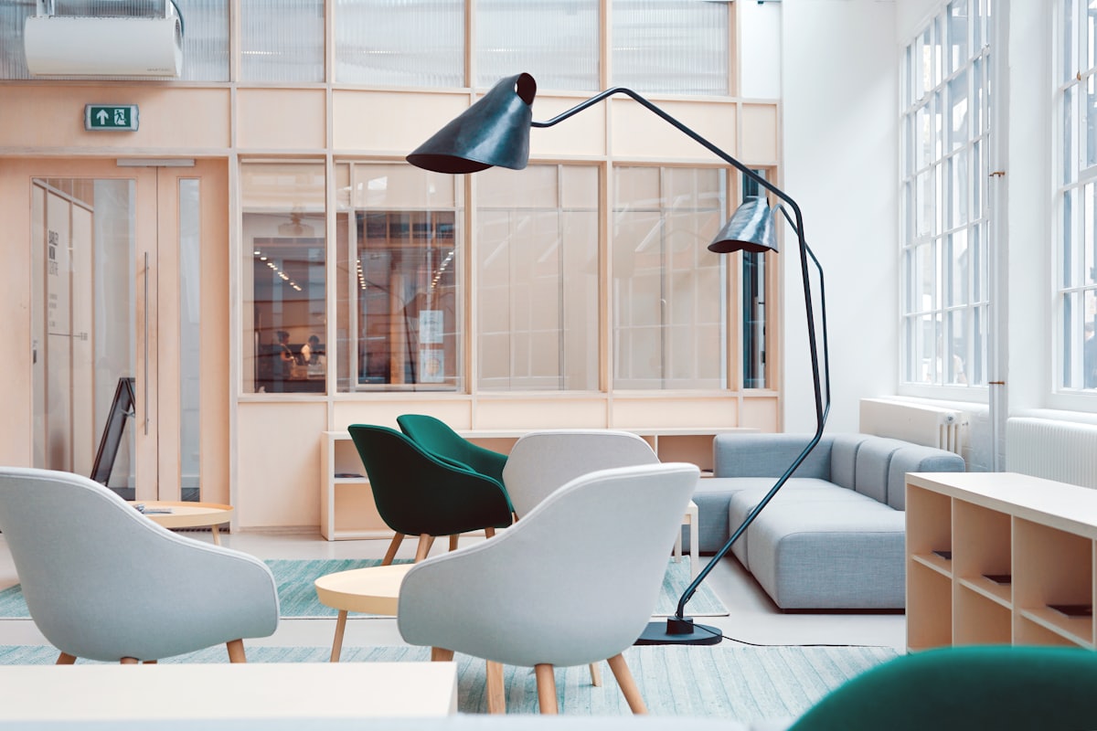 Design studio lounge